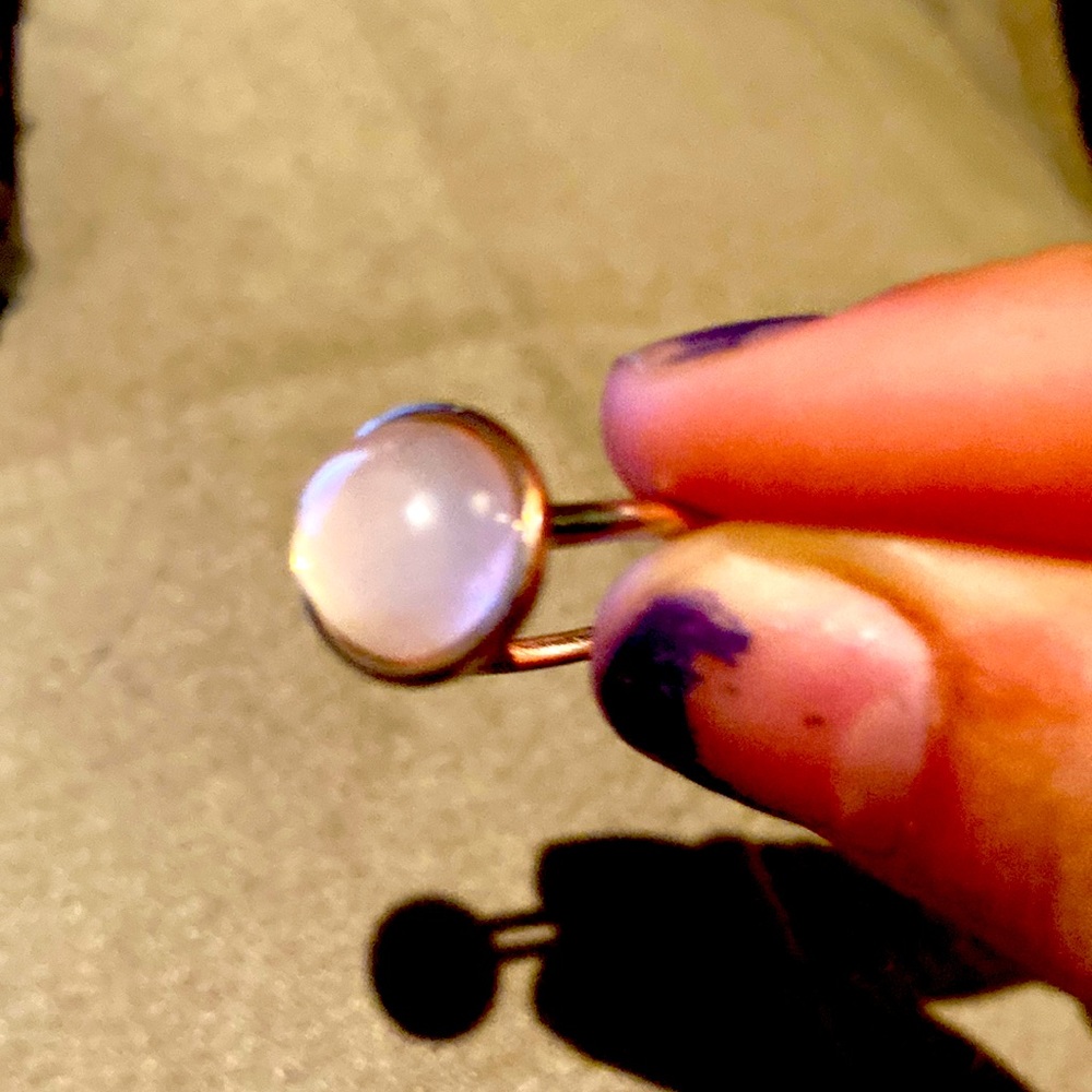 A pink ring